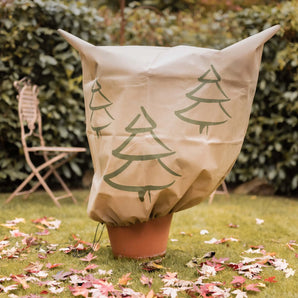 Winterschutzhaube 75 g/m²  1,1 x 1,1m Tannenbaum  TerraUno