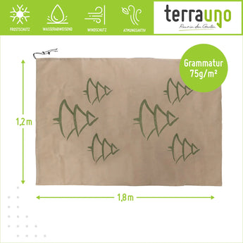 Winterschutzhaube 75 g/m²     TerraUno